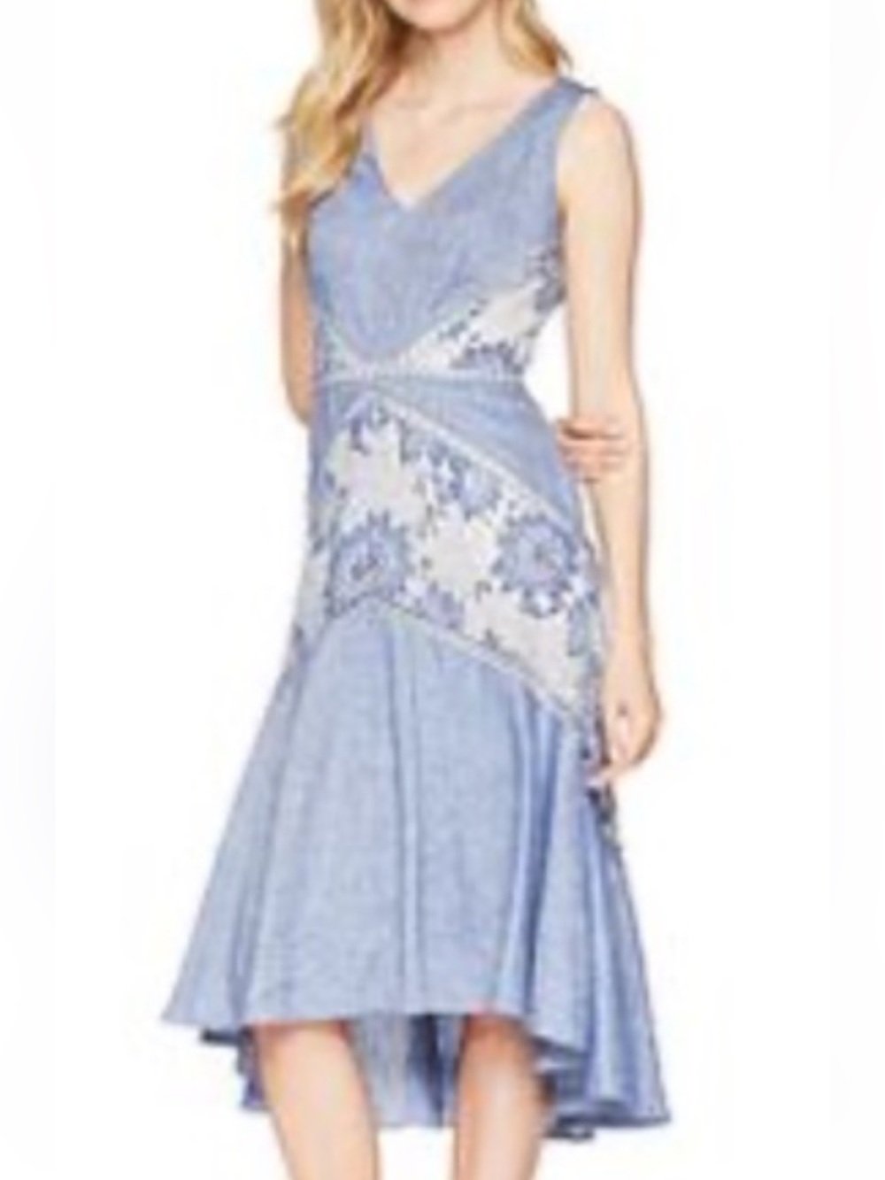 Neiman Marcus high low dress size 6